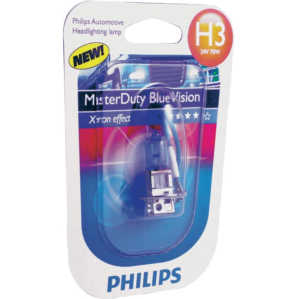 Λάμπα Philips Master Duty Blue Vision H3 Κωδικός 13336MDBVB1