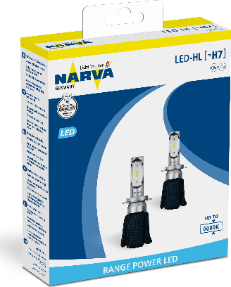 Narva Led H7 Range Power 16W Κωδικός 18005 Τιμή Ζεύγους: 75 ευρώ