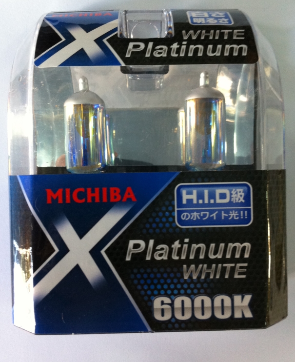 Λάμπες Τύπου Xenon H4 Michiba White Platinum