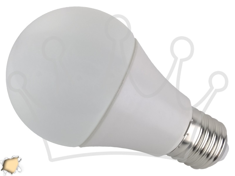 Λαμπτήρας LED E27 Γλόμπος 11 Watt Θερμό Λευκό Κωδικός : 77333 