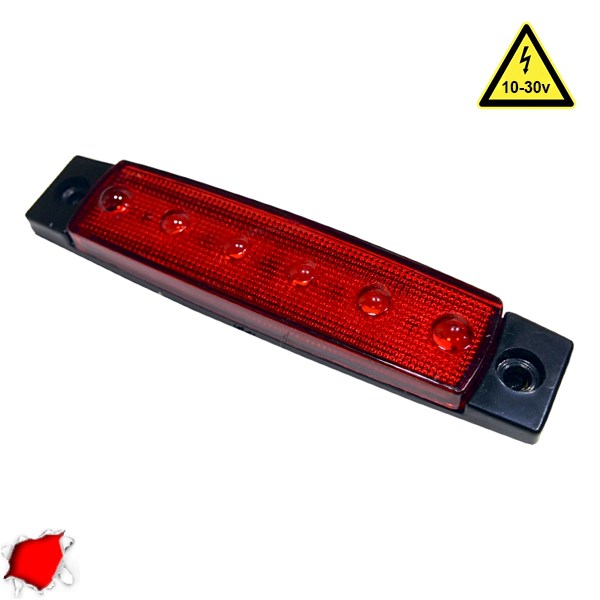 LED Φώτα Όγκου Φορτηγών IP66 Κόκκινο Κωδικός 77470 Τιμή τεμαχίου : 5 ευρώ