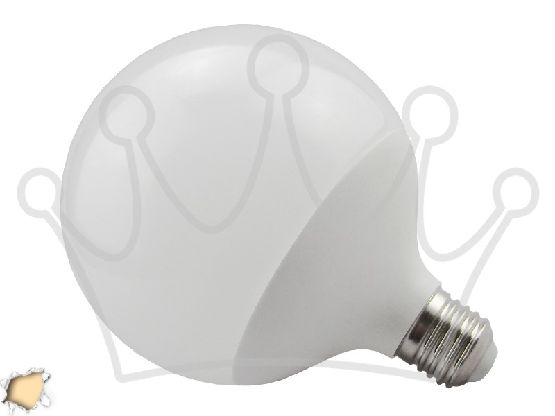 Λαμπτήρας LED E27 G95 Γλόμπος 15 Watt Θερμό Λευκό Κωδικός : 77650 