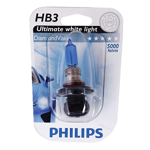 Λάμπες Philips Diamond Vision HB3 5000K 65W Κωδικός 9005DVB1