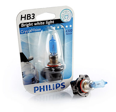 Λάμπες Philips Crystal Vision HB3 4300K 65W Κωδικός 9005CVB1