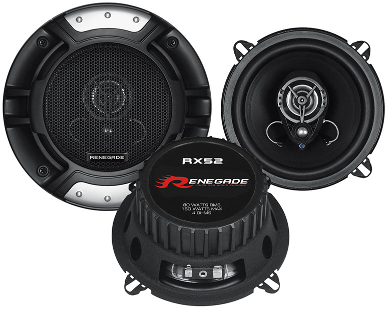 Ηχεία Renegade RX52 3 δρόμων 5.25" 13cm 160W Max 80W RMS