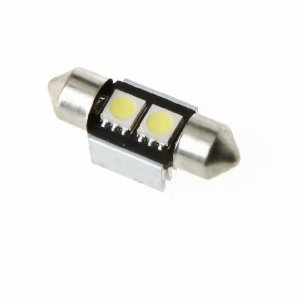 LED Σωληνωτό 31mm CANBUS Λευκό φως 12V Κωδικός XF230