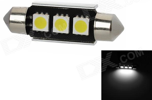 LED Σωληνωτό 36mm CANBUS Λευκό φως 12V Κωδικός XF231