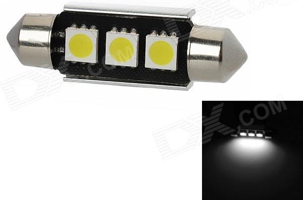 Led Canbus Σωληνωτό 3 SMD White 36mm