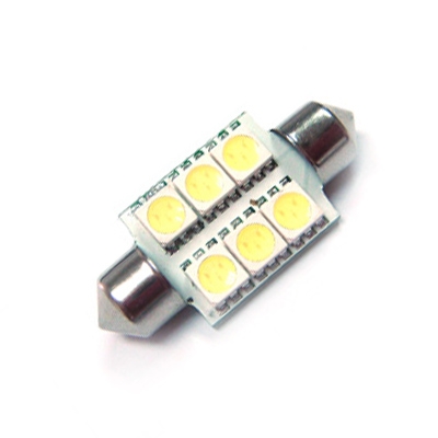 Σωληνωτό LED 6 SMD 36mm White