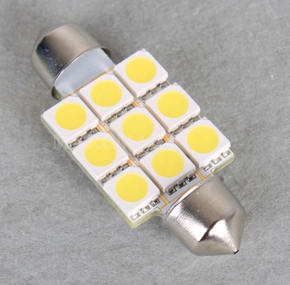 Σωληνωτό LED 9 SMD 39mm White