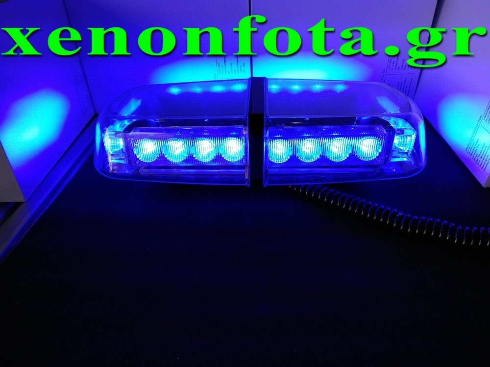 Φάρος LED 12V-24V 72 Watt Μπλε φωτισμός Κωδικός XF633