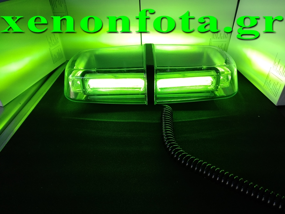 Φάρος LED COB 12V-24V 60 Watt Πράσινος φωτισμός Κωδικός XF635