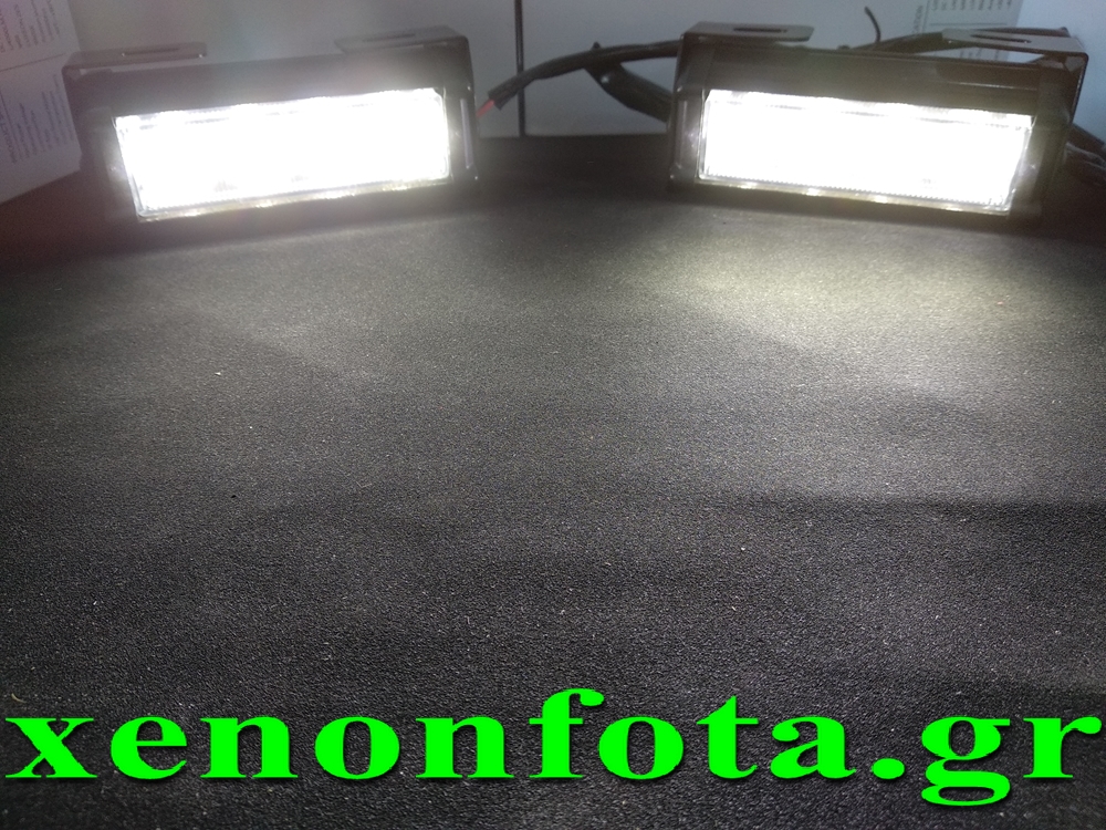 Μπάρες LED 12V-24V 24 Watt Λευκός φωτισμός Κωδικός XF643