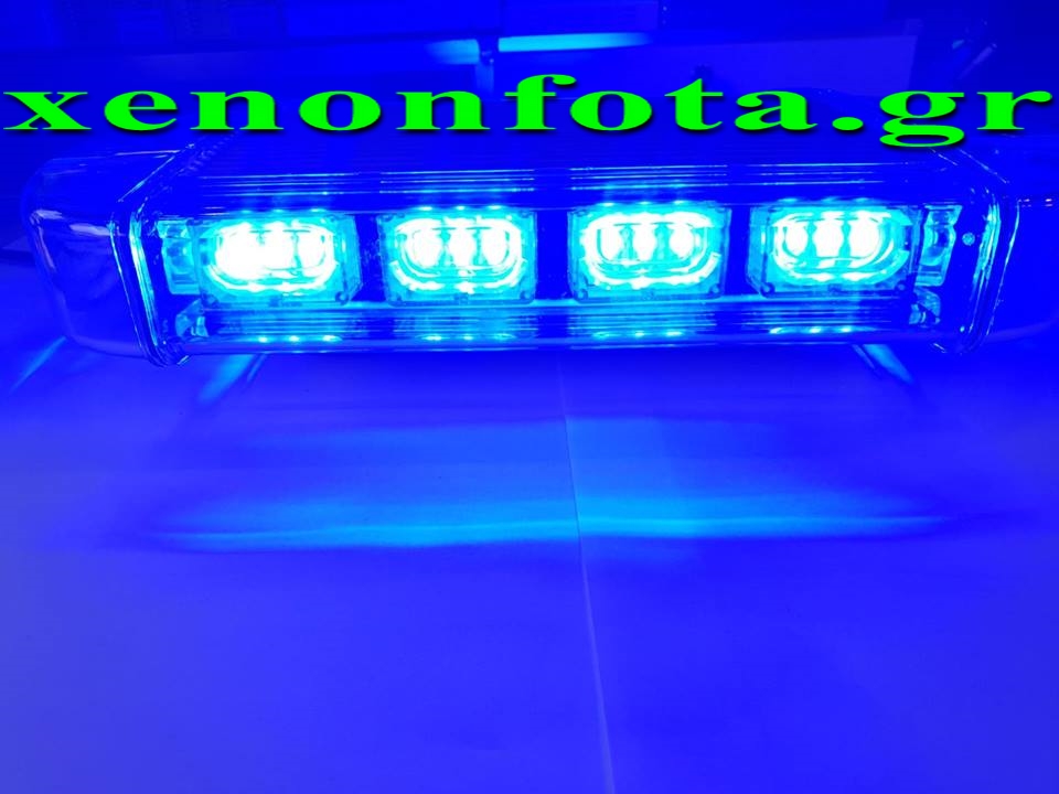 Φάρος LED 12V-24V 108 Watt Μπλε Φωτισμός Νέας Τεχνολογίας Led Κωδικός XF716 Τιμή: 100 ευρώ