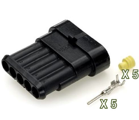 Superseal 1,5mm Θηλυκή 5 Θέσεων
