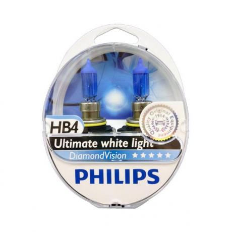 Λάμπες Philips Diamond Vision HB4 5000K 55W Κωδικός 9006DVS2