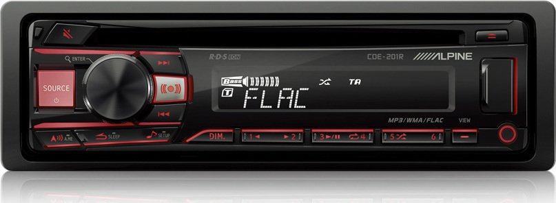 Alpine CDE-201R Τιμή: 110 ευρώ
