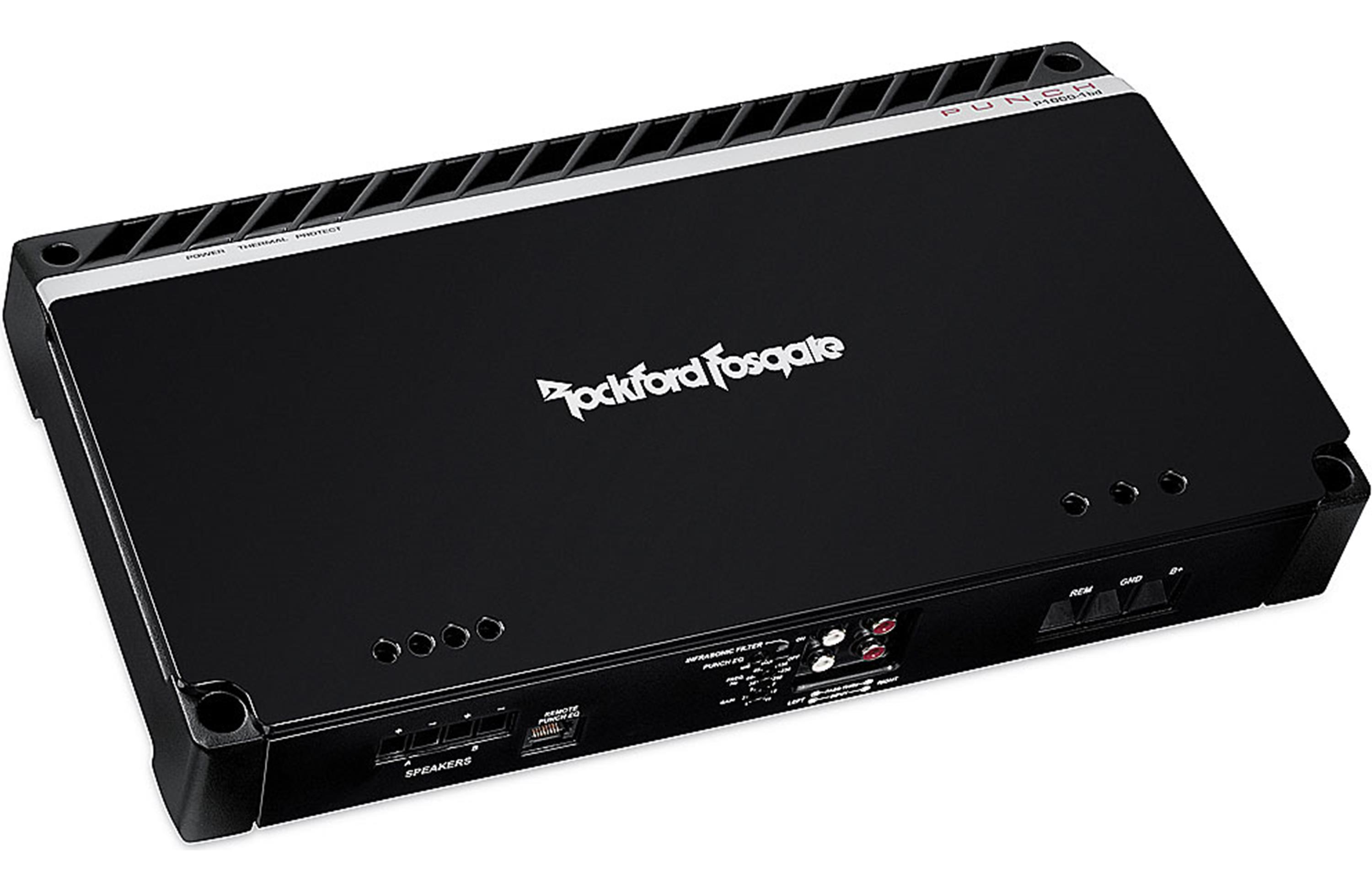 Μονοκάναλος Ενισχυτής Rockford Fosgate Punch P1000-1bd 1x1000 RMS στο 1 Ohm Τιμή: 300 ευρώ